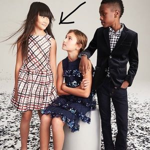 Crewcuts with Kid Made Modern cute latice print dress